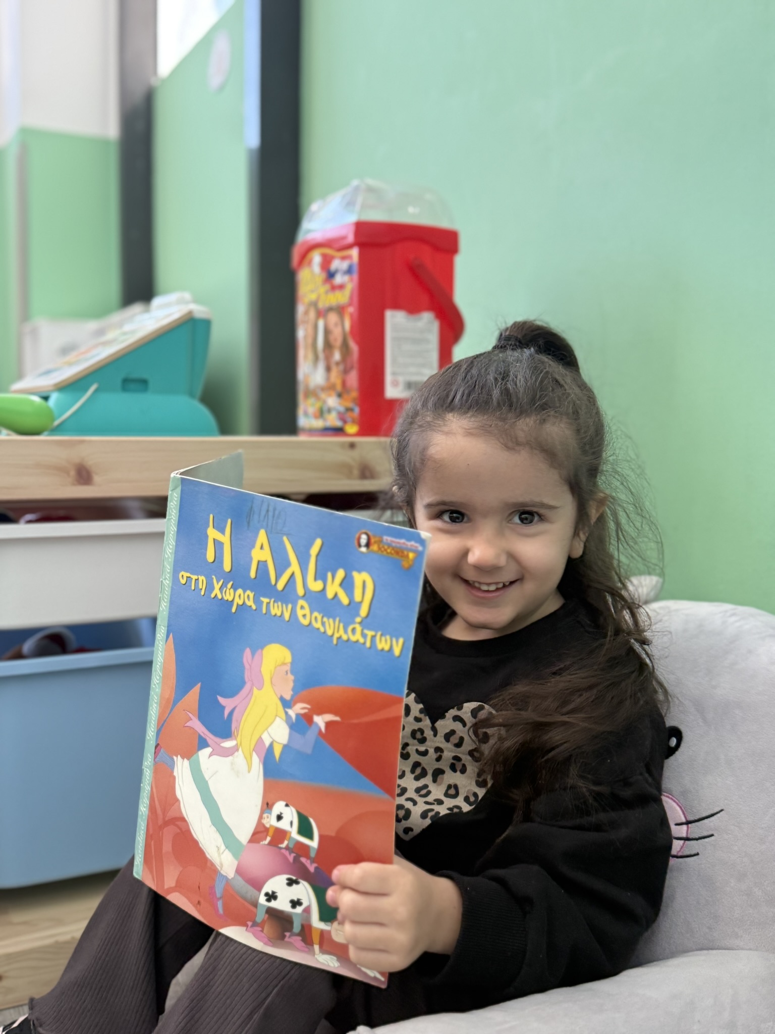 Ρομποτική Bee Bot στον παιδικό σταθμό Εύοσμος Θεσσαλονίκη